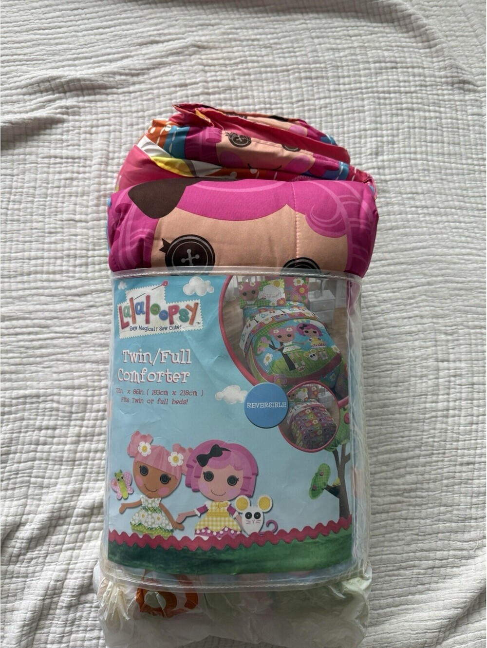 New Rare Lalaloopsy Sew Magical twin/full reversible comforter